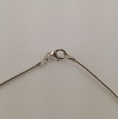 Cable en argent 925 avec une perle de verre de Murano multicolore Céline – Image 5