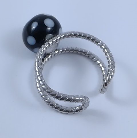 Emilie. Bague base argent 925