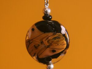 collier marron noir verre murano collier marron noir perle de murano (2)